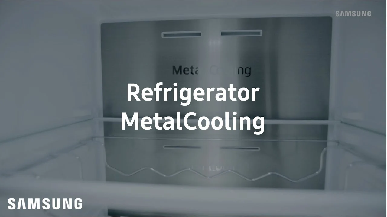 Bottom Freezer refrigerator: how it works - Metal Cooling l Samsung